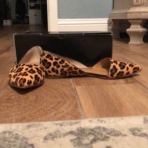 J. Crew cheetah print flats